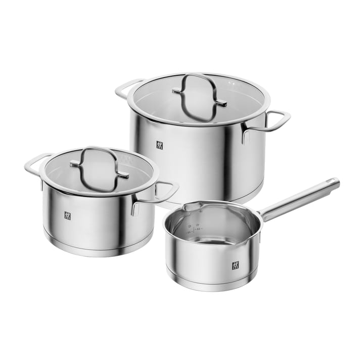 Zwilling TrueFlow saucepan set 3 pieces - 银色 - Zwilling