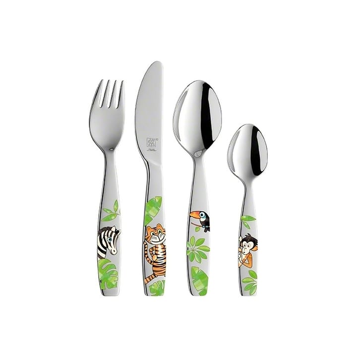 Zwilling Twin Kids Jungle children's 餐具 cutlery 4 pieces - 4 pieces - Zwilling