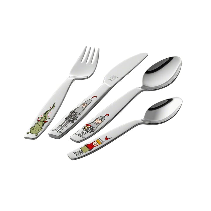 Zwilling Twin Kids knight children's 餐具 cutlery 4 pieces - 4 pieces - Zwilling