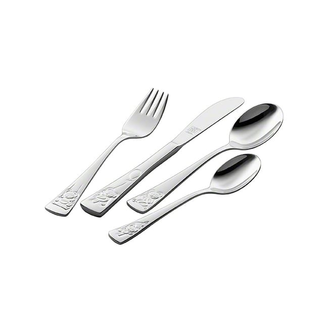 Zwilling Twin Kids Teddy children's 餐具 cutlery 4 pieces - 不锈钢 - Zwilling